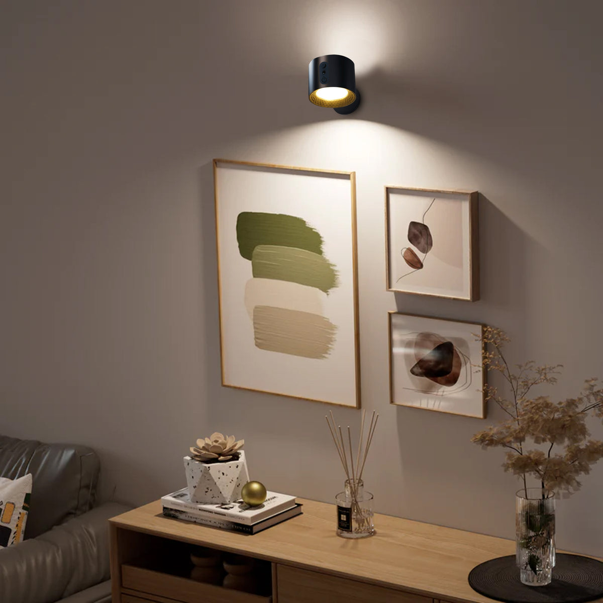 Dotia™ - Wireless Rechargeable Wall Light