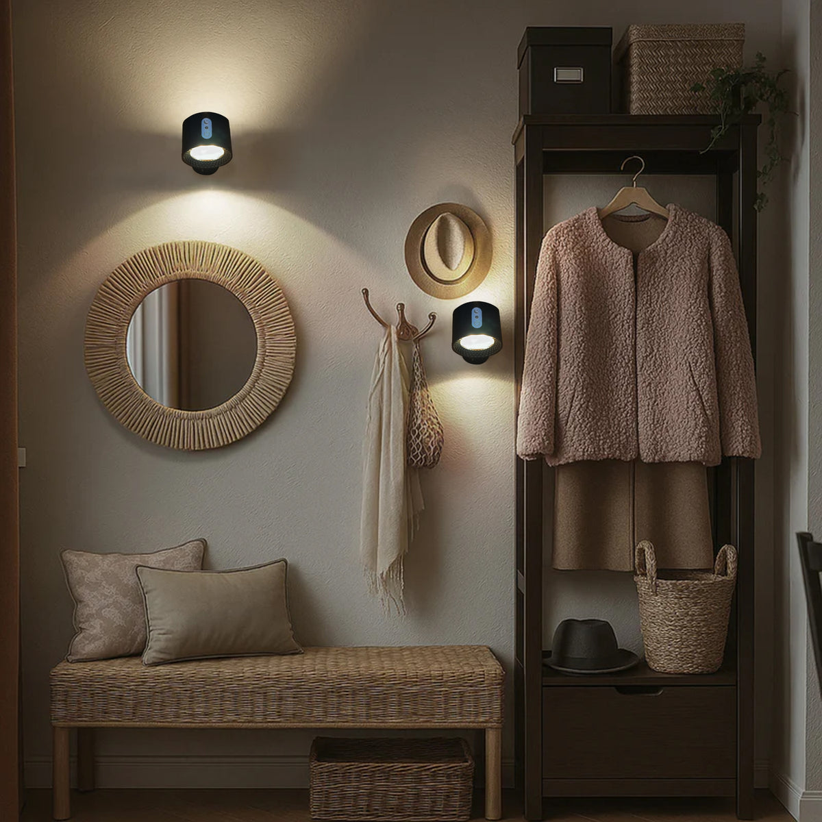 Dotia™ - Wireless Rechargeable Wall Light